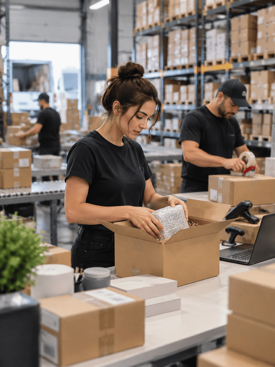 US D2C e-commerce fulfillment and product warehouse