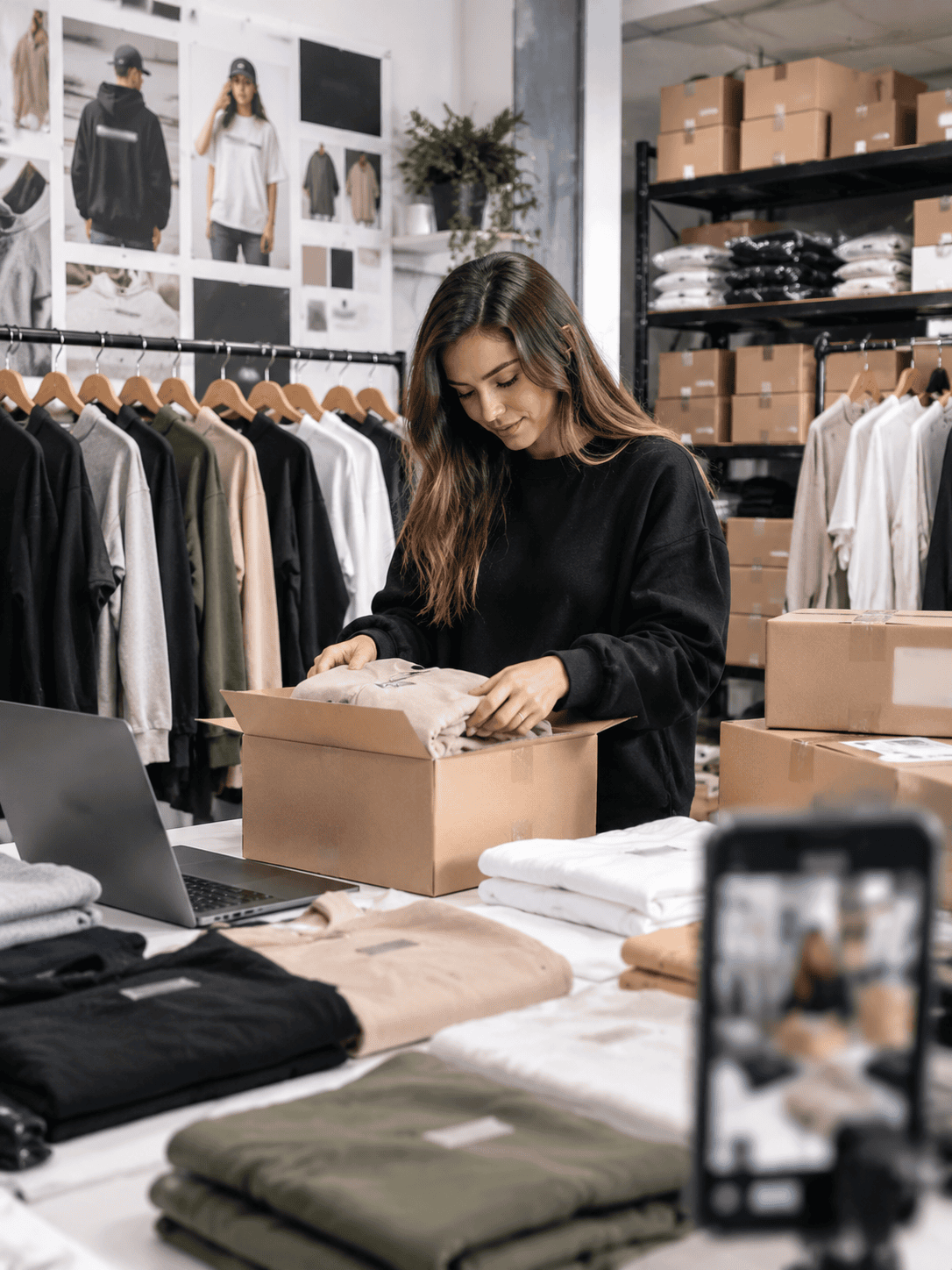 UK based streetwear and fast fashion apparel brand warehouse