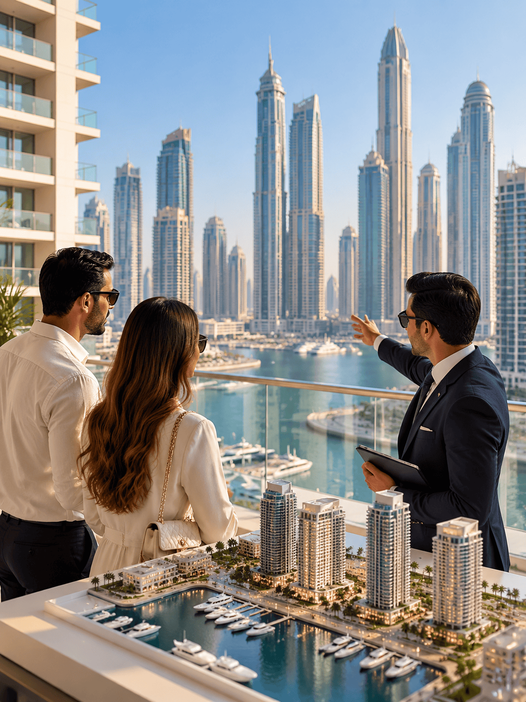 High-end Dubai real estate property showcasing off-plan investment