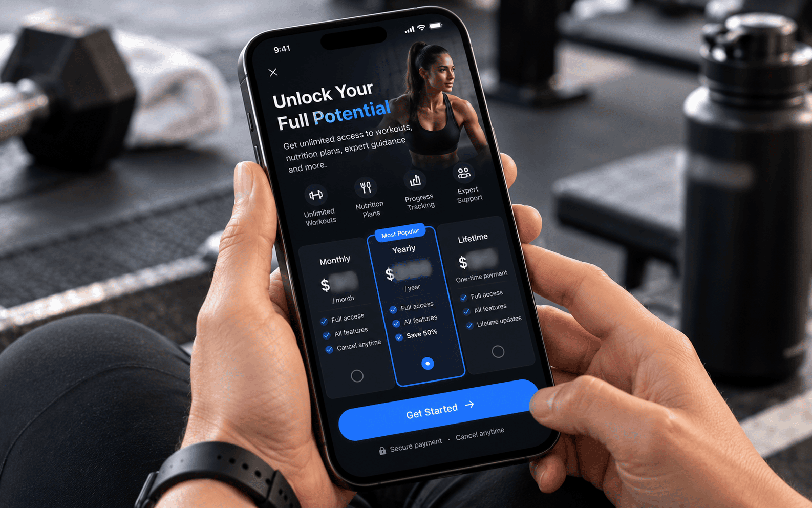 Subscription and paywall UI