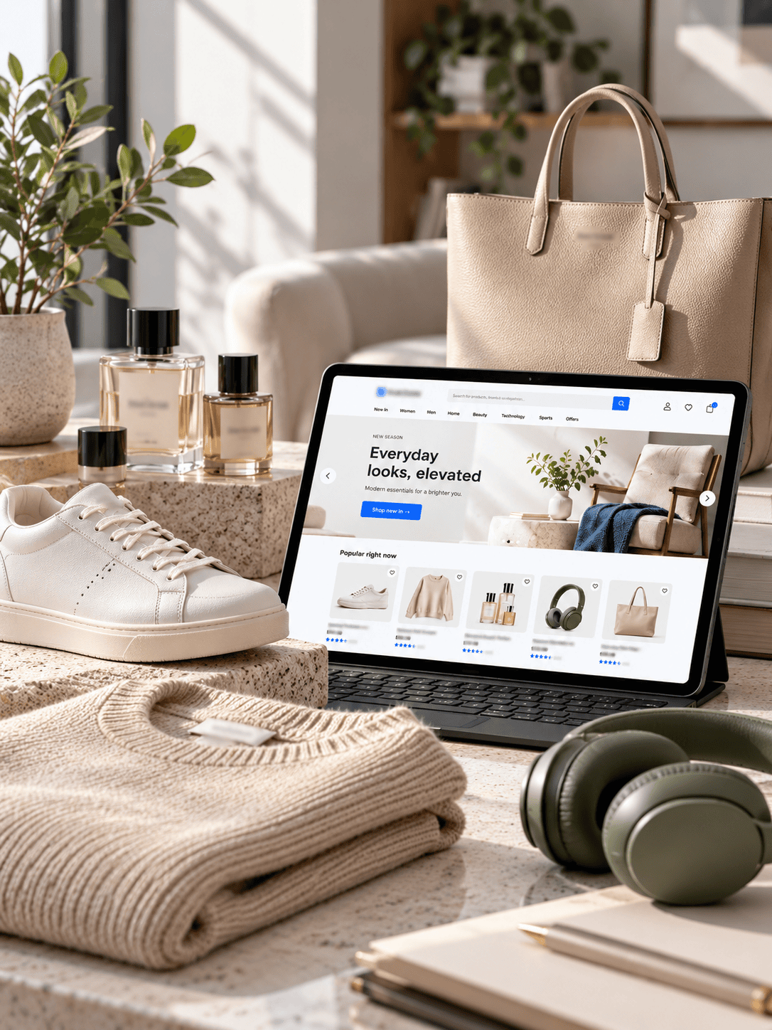 UK E-commerce Retailer UI Concept
