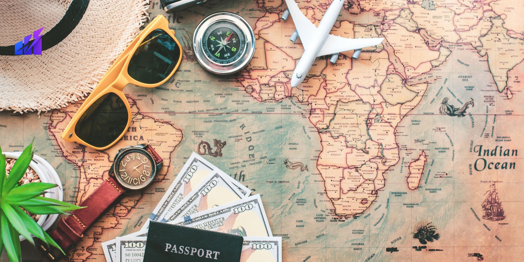 Trip booking app or destination gallery screenshot
