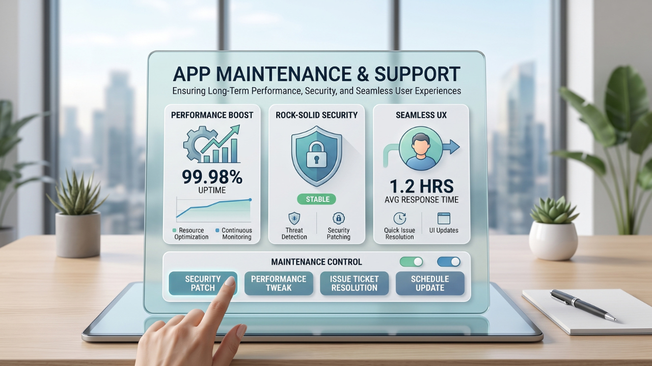 App Maintenance and Support