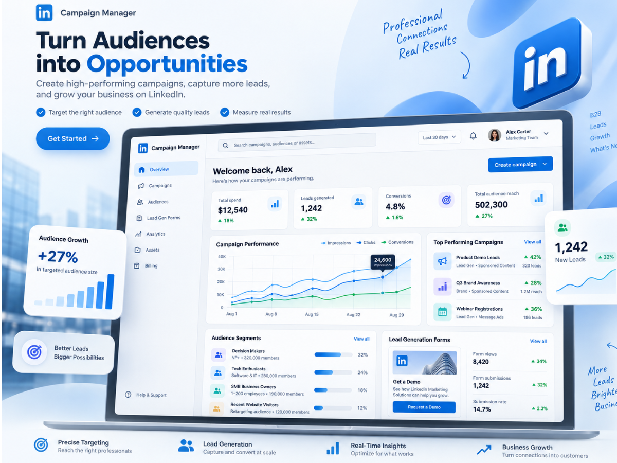 LinkedIn Ads Management Lead Generation B2B