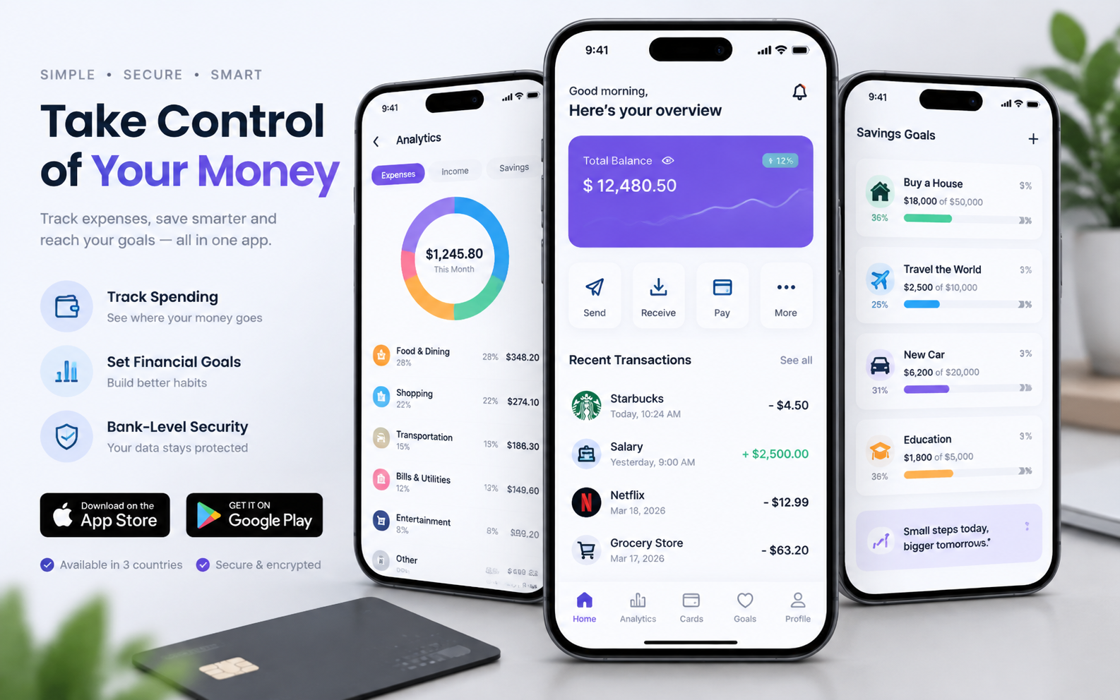 Project 2 — Fintech Mobile App