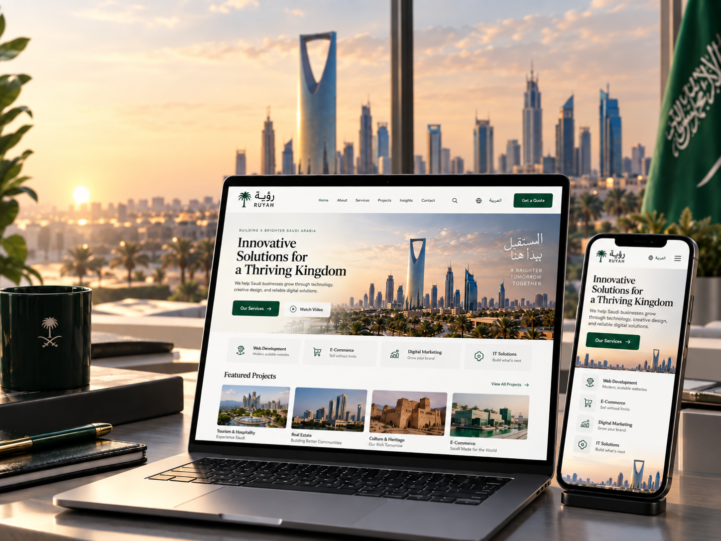 Top Tier Saudi Arabia Web Development Agency