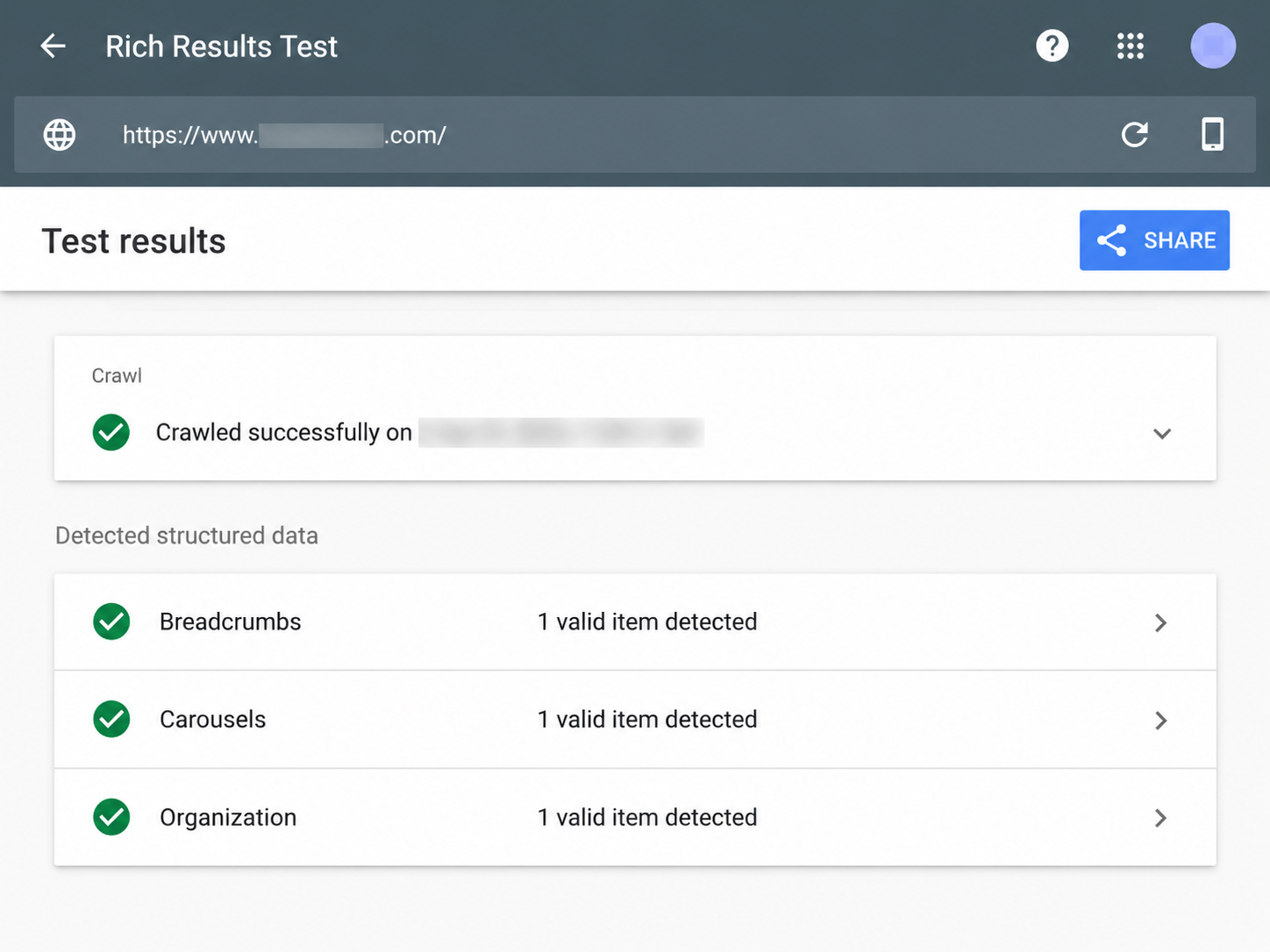 Entity schema validator confirming linked enterprise knowledge graph data